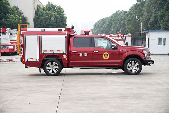 ฟอร์ด 150 4x4 พิกอัพ รถบรรทุกดับเพลิงขนาดเล็กและรถช่วยเหลือการลงมืออย่างรวดเร็ว ราคาโรงงานจีน